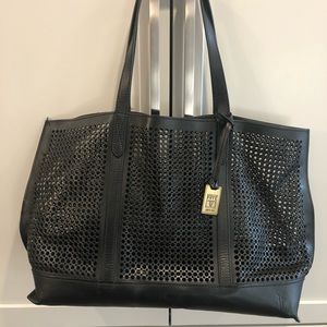 Frye Peyton perforated tote